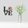 thumbnail image 2 of Carolines Treasures BB9768WALV Pekingese Love Metal Wall Artwork LOVE Red 12X12 multicolor, 2 of 2