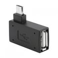 thumbnail image 3 of 2Pcs Micro OTG Adapter, Micro USB to USB OTG Adapter, 90 Degree Right Angled, Compatible withand, 3 of 8