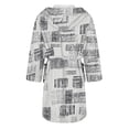 thumbnail image 5 of Jindong Robes en Peluche pour Femmes Robe en Polaire Longue Chaude Peignoir de Bain Veste de Détente Imprimée Robe de Confort Robes pour Femmes, 5 of 5