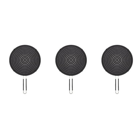 

unbranded 3 pcs Silicone Filter Lid Handle Explosion-proof Oil Cover Oil Screen Cover