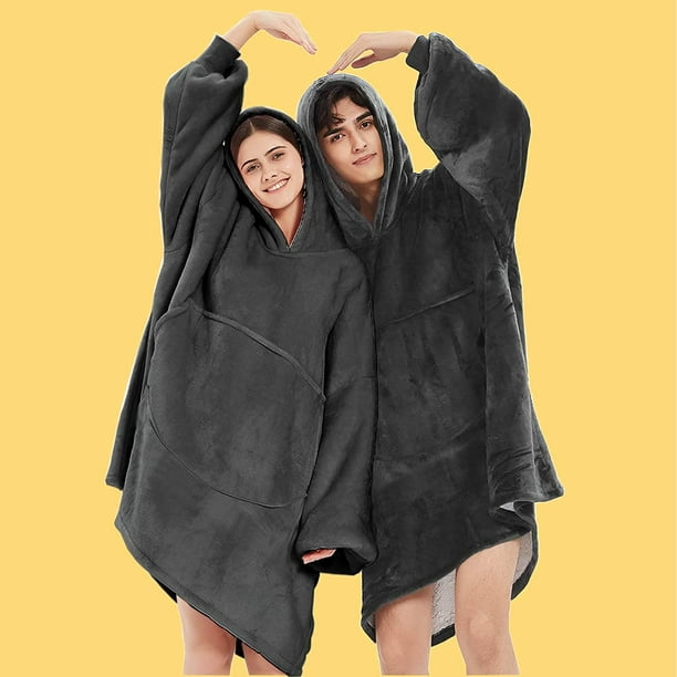 The Oodie Blanket Hoodie | Premium Wearable Blanket Adult| Cozy Hoodie  Blanket | Hoodie Blankets, Oversized Hoodie Blanket for Women & Men | Oodie