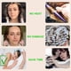thumbnail image 4 of Rulos para rizar el cabello sin calor 3 en 1, varilla para rizar sin calor, diadema con pinza para el cabello y coleteros, juego de rizador de satén para cabello largo, onda natural perezosa, 4 of 5
