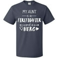 thumbnail image 3 of Inktastic My Aunt is a Firefighter and a Hero T-Shirt, 3 of 5