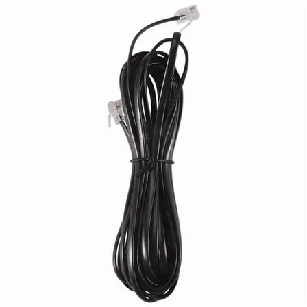 1x telephone cable-black