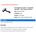 thumbnail image 2 of Front Right Door Check - Compatible with 2007 - 2014 Toyota FJ Cruiser 2008 2009 2010 2011 2012 2013, 2 of 2