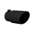 thumbnail image 1 of MBRP T5075 5" Inlet 6" Outlet 12" Length Angled Car Exhaust Tip, Black, 1 of 4