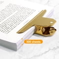 thumbnail image 3 of Pinza Bulldog - 2 uds. Clip de 20 cm de ancho con clip para papel público de oficina (dorado, 5 7/10 pulgadas) TUNC Sencillez, 3 of 4