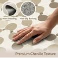 thumbnail image 6 of ODIKA 6'x9' Beige Geometric Tufted Checkered Washable Area Rug Modern Abstract With Influence Ornamental Balanced Non-Slip, Chair-Friendly, for Dining Room, Under Table, Office Décor, 6 of 7