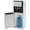 White, variant on Bottom Loading Water Cooler Dispenser, Storage Cabinet Drinking Fountain Hot & Cold Standing Water Dispenser with Anti-Scalding Design Safety Lock for Home Office (White)