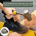 thumbnail image 2 of Zapatos de seguridad para hombres y mujeres, antideslizantes, con puntera de acero, cómodos, ligeros, para trabajo industrial., 2 of 5
