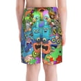 thumbnail image 4 of Game My Singing Monsters Boy's Board Shorts Teen Swim Trunks Drawstring Quick Dry Beach Shorts Summer Swimsuits with Mesh Lining and Pockets, 4 of 8