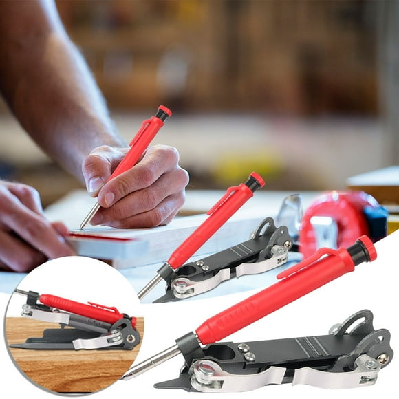 GOYDSY Graffiti Measurement Tool with Hole, DIY Woodworking Line Measurement Tool, Multi Function Woodworking Measuring and Marking Tool Clearance Sales Today Deals Prime