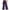 Purple, variant on Ashirexll Casual Pants for Women Elastic Waist Drawstring Solid Color Sports and Loose Slit Wide Leg Pants with Pockets Brown M