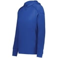 thumbnail image 2 of Holloway B32164756 Eco Revive Women Ventura Soft Knit Hoodie, Royal - Extra Large, 2 of 2