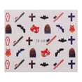 thumbnail image 4 of Hoja de Halloween Mezclado 3D Stickers Consejos Manicura A03 perfecl, 4 of 8