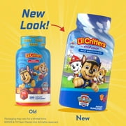 L’il Critters Paw Patrol Gummy Vites, Multivitamin Gummies for Kids 2+, Assorted Flavors, 190 Count