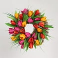 thumbnail image 3 of 2x puerta vivificante primavera flor artificial decoración adornos, 3 of 9