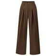 thumbnail image 4 of Stephy Women's New Thin Elastic Loose Large Size Korean Version of Everything Long Trousers Casual Trousers Haren, Black, L, 4 of 9