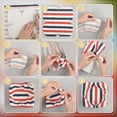 thumbnail image 5 of 18Pcs 3Sizes Bowl Cozy Pre Cut Batting 8/10/ 12inch Soft Cotton Fabrics Quilter Batting Cozy Pattern Template for Sewing DIY Quilting Craft 3mm Thick, 5 of 8