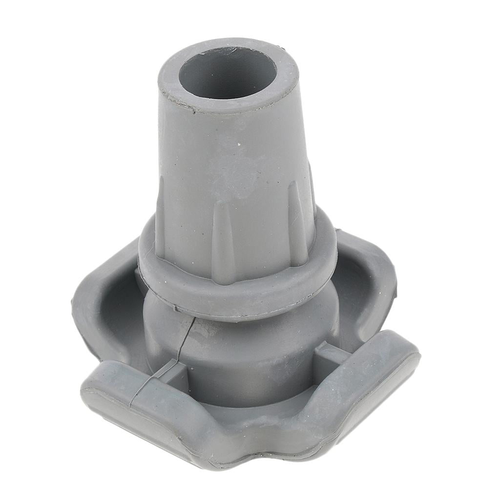 1 Piece Rubber Leg Tips for Cane, Trekking Poles, , Crutch, Replacement Pole Tip Caps Protectors
