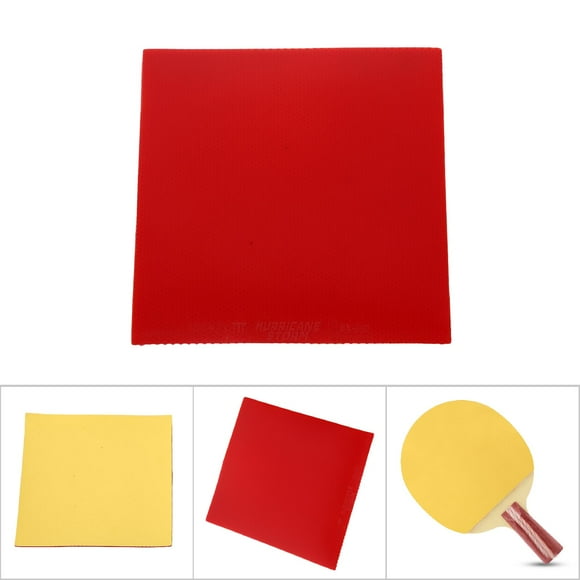 Table Tennis Rubber, Ping Pong Rubber Ping Pong Paddle Rubber 18x18x2cm for Small Strength Athletes