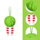 thumbnail image 1 of Adornos Navideños Peludos Verdes | Bolas Navideñas de Felpa Suave con Cinta | Bolas Decorativas Ligeras y Duraderas para Coronas, Centros de Mesa y Fiestas, 1 of 6