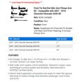 thumbnail image 2 of Front Tie Rod End Idler Arm Pitman Arm Kit - Compatible with 2007 - 2010 Chevy Silverado 3500 HD 2008 2009, 2 of 2