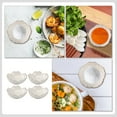 thumbnail image 5 of Tineasur 4-Pack White Ceramic Vinegar Bowls Small Plates for Home Seasoning and Serving, and Easy to Clean, 5 of 6