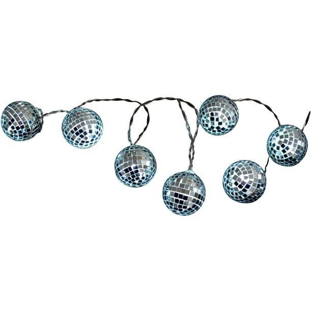 Mirror Disco Ball String Light Walmart Com Walmart Com