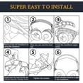 thumbnail image 4 of SOULWIT Replacement Headband Pad Kit for Bose QC35 & QuietComfort 35 II (QC35 ii) Headphones, Easy DIY Installation (Burgundy), 4 of 4