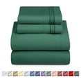 thumbnail image 1 of Nestl Juego de Sábanas California King, Suaves Al Instante, Microfibra Suave 4 Piezas con Bolsillo Profundo, Hunter Green, 1 of 9
