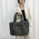 thumbnail image 1 of Bolso de mano de tela suave de gran capacidad y moderno para mujer, elegante bolso de hombro con estilo y asa cómoda para uso diario, bolso de hombro de tela., 1 of 6