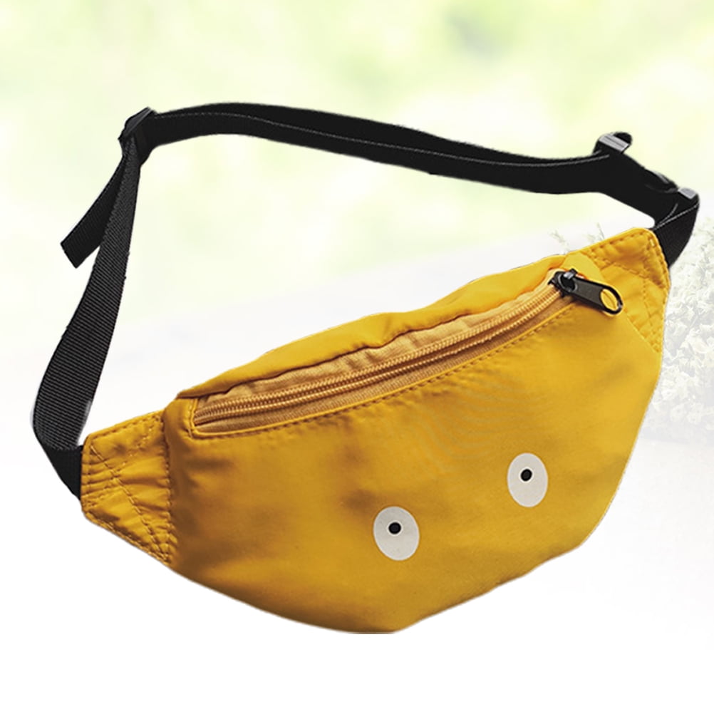 Waist Bag Funny Small Eyes Fanny Personality Leisure Belt Hip (Yellow) - Walmart.com