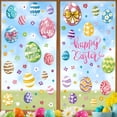 thumbnail image 2 of Happy Easter Egg Window Stickers Decorative Wall Decals for Home Party Decoration 12x18 Inches Colorful Spring Holiday Art Vinyl Sticker, 2 of 6