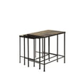 thumbnail image 5 of 3 piece nesting tables with slate tops, 5 of 6