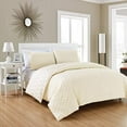 thumbnail image 4 of Chic Home CS3336-US Eloida Beige King 3 Piece Comforter Set, 4 of 5