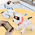 thumbnail image 1 of Sentmoon Outdoor Kids Toys Stocking Stuffers for Kids Interactive & Electronic RC Robot Dog Toy Remote Control Robot Stunt Puppy Dancing Programmable Smart Robot Toy Xmas Gifts For Kids, 1 of 10