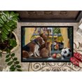 thumbnail image 3 of Carolines Treasures PTW2074MAT Tapis Intérieur Ou Extérieur 18 x 27 Po. Beagle&44; Chats Rentrée des Classes, 3 of 4