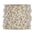 thumbnail image 1 of CNKOO 10 Meters Fishing Line Artificial Pearls Beads Chain Garland Beige, 1 of 5