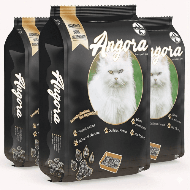 Pack de 3 Arena Flagasa Angora 5Kg