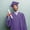 Purple, variant on DuoJiaJ Adult Unisex Bachelor Graduation Gown Set College & High School Robe With Cap & Tassel Womens Puffer Coat Green 39