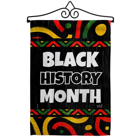 Hornoring Black History Garden Flag Set Lives Matter 13 X18.5 Double-Sided Yard Banner