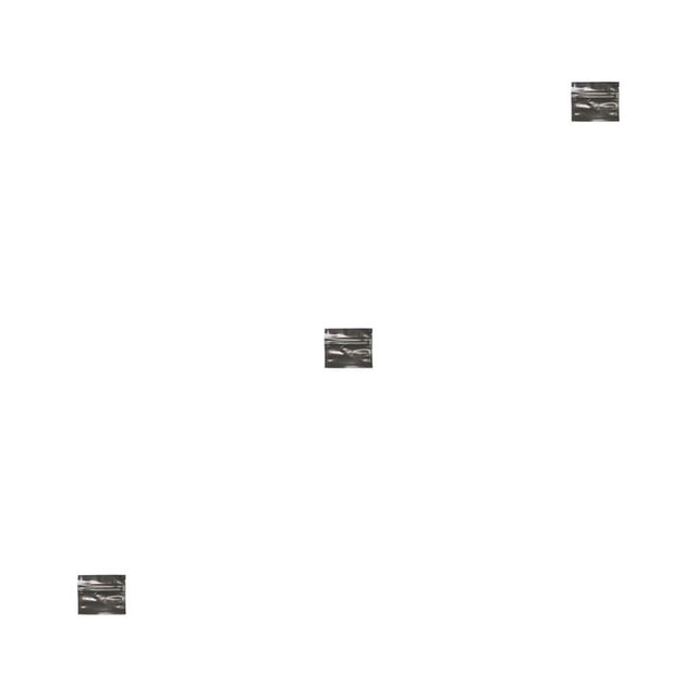 Injueey 100 Uds paquete de papel de aluminio bolsa Ziplock paquete bolsas embalaje bolsa negro 7,5x6,5 cm Type1 NO1