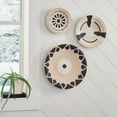 thumbnail image 2 of Signature Design by Ashley Casual Idamond Wall Decor (Set of 3)  Natural/White/Black, 2 of 5
