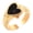 1, variant on Simple Rings Adjustable Opening Heart Shape Fashion Geometric Rings Alloy Texture Suitable for Wedding and Parties