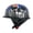 Flag Skull, variant on 1Storm Novelty Motorcycle Half Face Helmet German Style DOT Approved: HKY602 Flag Skull