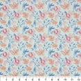 thumbnail image 4 of Better Homes & Gardens 100% Cotton Watercolor Floral Multi Pink, 2 Yard Precut Fabric, 4 of 5