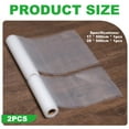 thumbnail image 2 of Vacuum Sealer Bags, 1 Pack 2 Roll Commercial Grade Bag Rolls, Food Vac Bags for Storage, Meal Prep or Sous Vide, 2 of 6