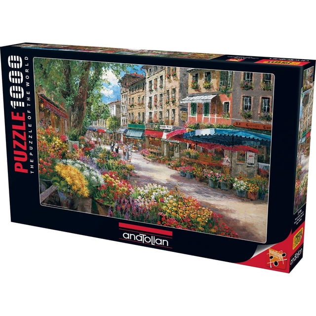 Rompecabezas Paris Flower Market Anatolian 3106