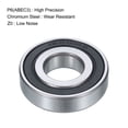 thumbnail image 4 of 4 Pcs 16001-2RS Deep Groove Ball Bearing 12x28x7mm High Carbon Chrome Steel Z0 Double Rubber Sealed Bearing (ABEC1), 4 of 5